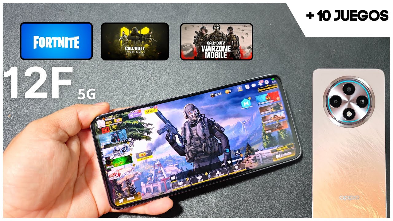 Тест игрового OPPO Reno 12F 5G