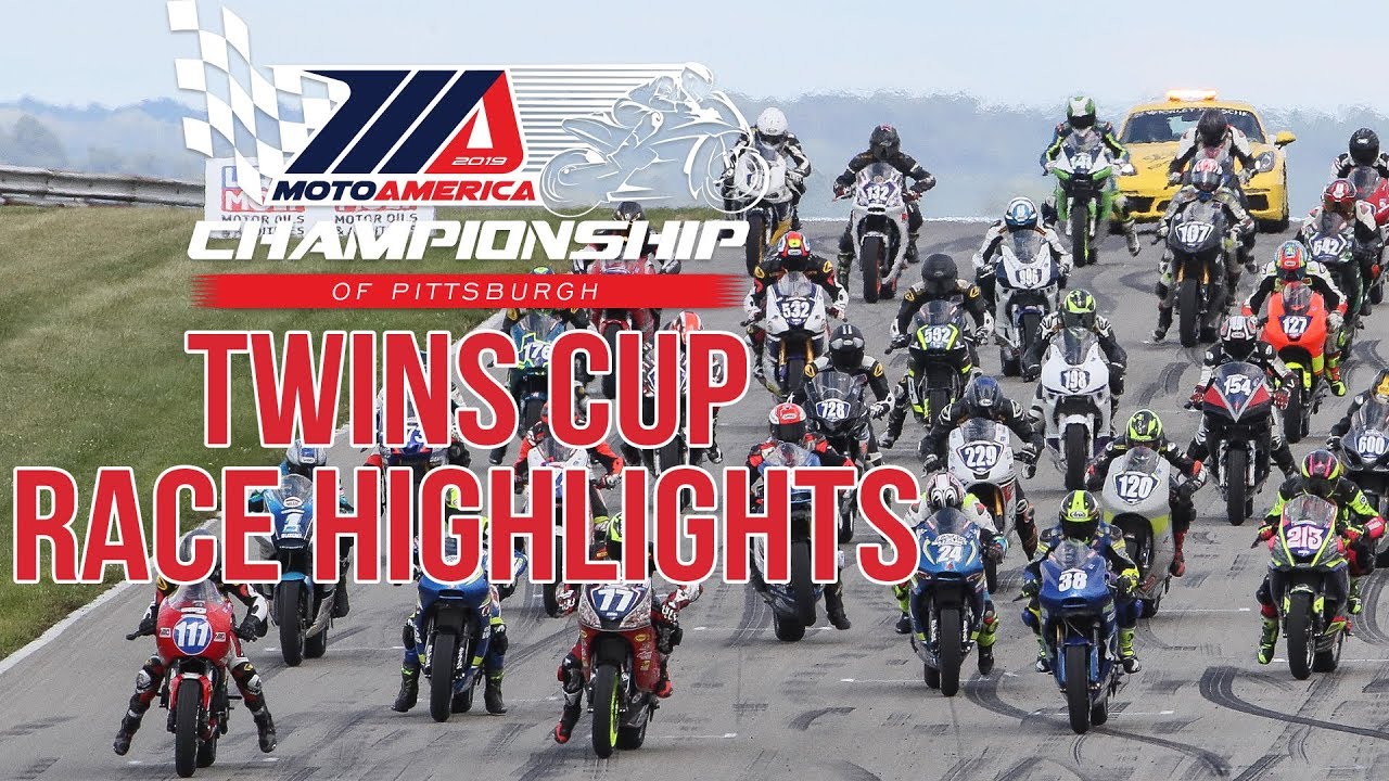 Twins Cup Race Highlights at The MotoAmerica Championship of Pittsburgh