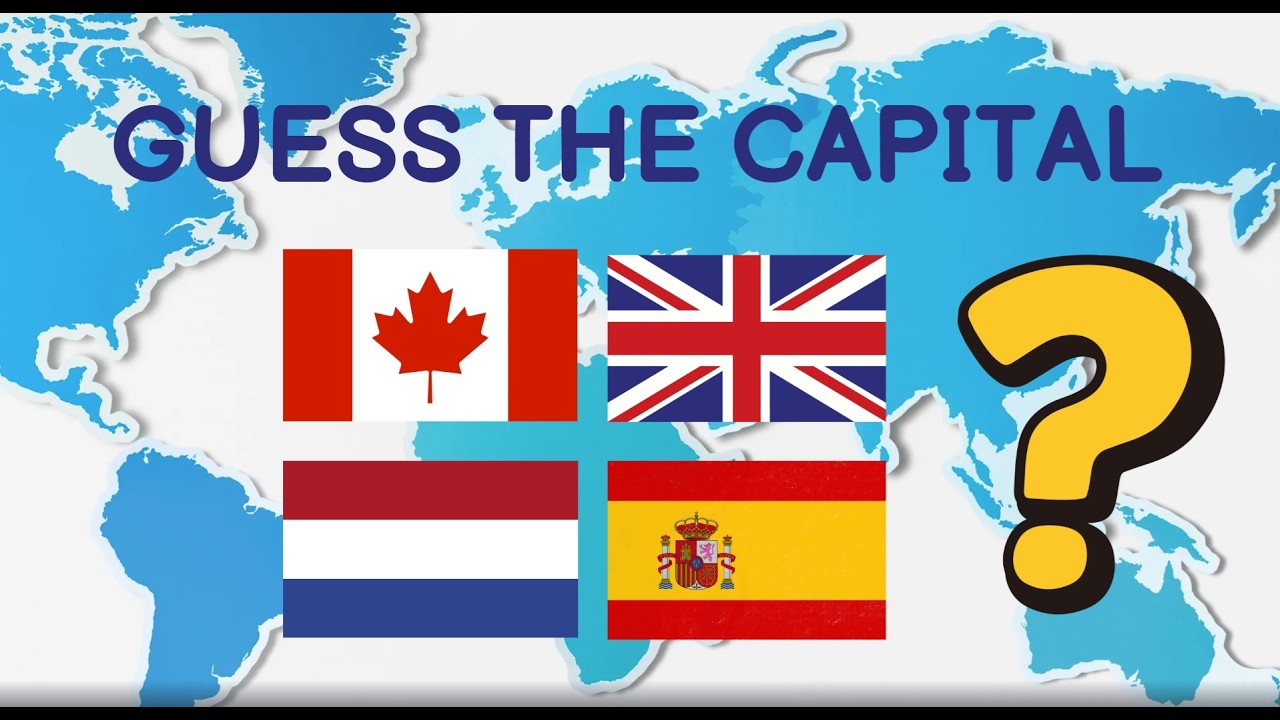 🌍 Guess the Capital City in 10 Seconds! | Can You Beat the Challenge?