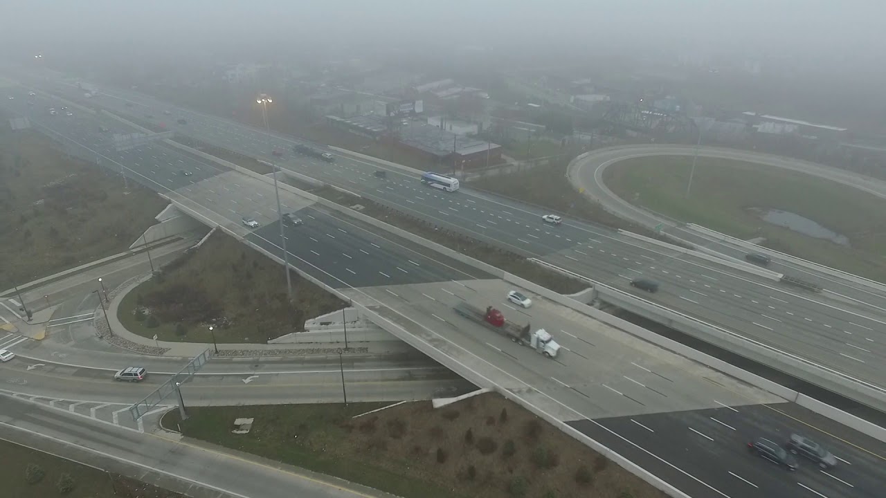 No rush hour traffic in Cleveland during coronavirus shutdown