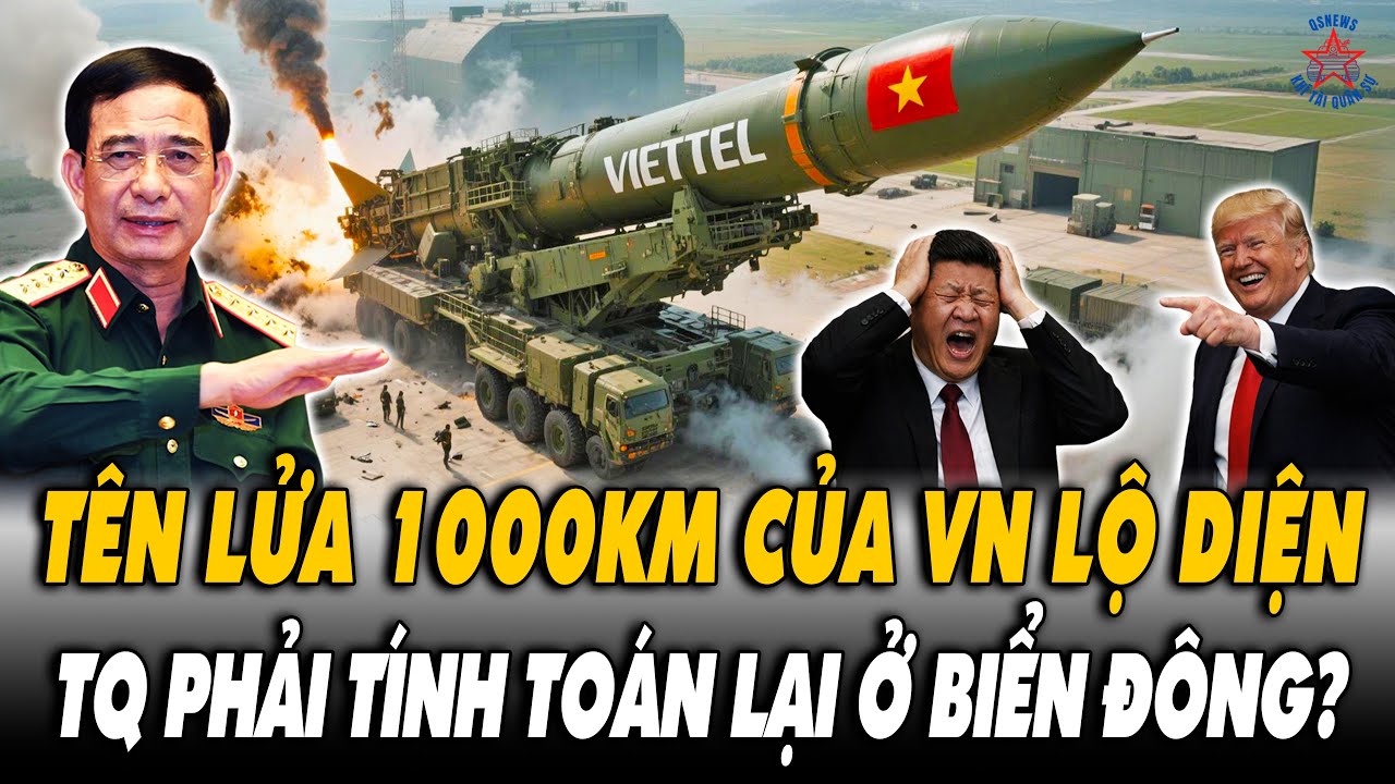 VN Có Sức Mạnh Răn Đe Mới: Tên Lửa 1000KM Lộ Diện - TQ Phải Tính Toán Lại Ở Biển Đông?