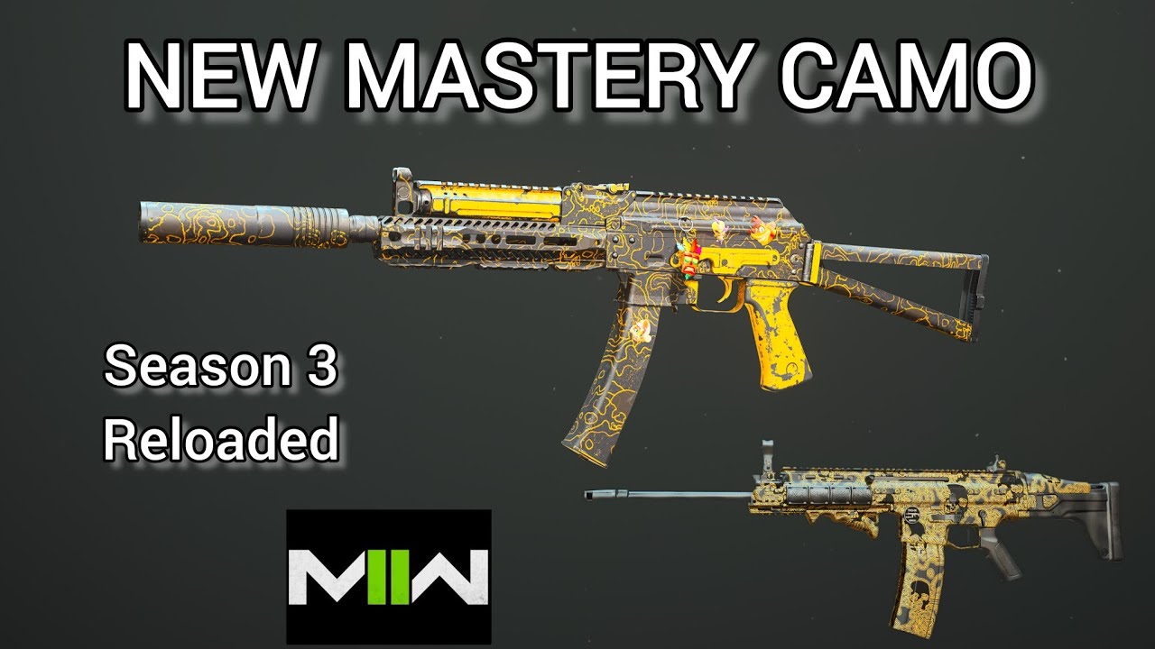 MW2 Trophy Hunt Mastery Camo Event (Season 3 Reloaded)