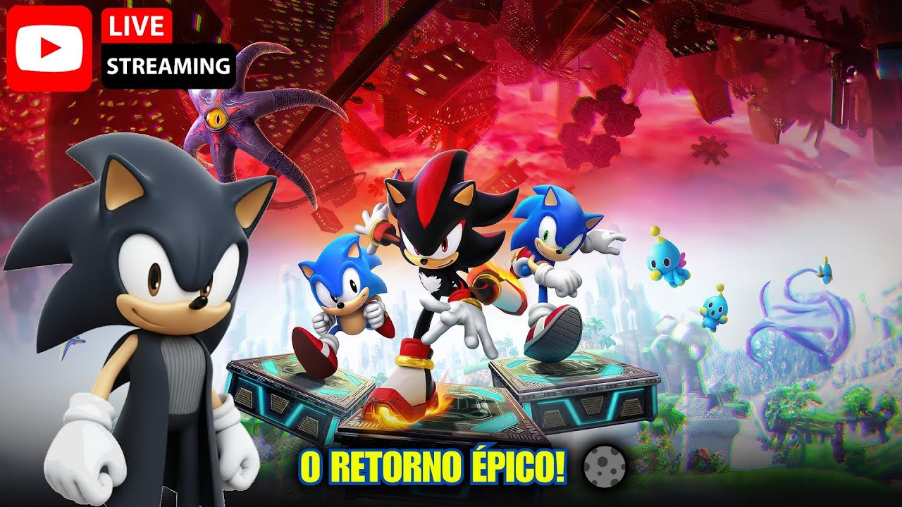SHADOW ESTÁ APELÃO? 🔥 Zerando a nova campanha de Sonic x Shadow Generations AO VIVO!