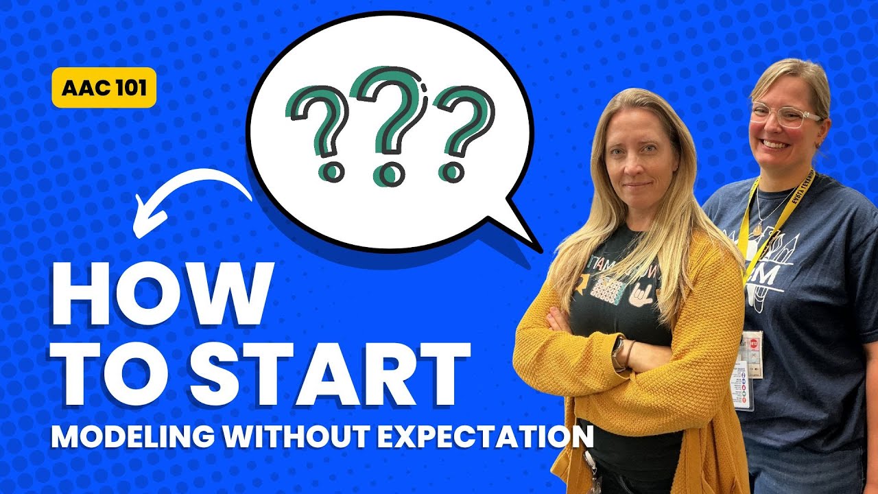 How to Start Modeling AAC without expectation - TDSnap speech generating device