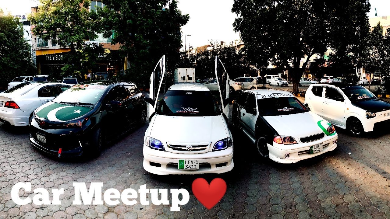 Pre Independence Day Car Meetup❤️ | Team static Gang 🇵🇰🤍💚