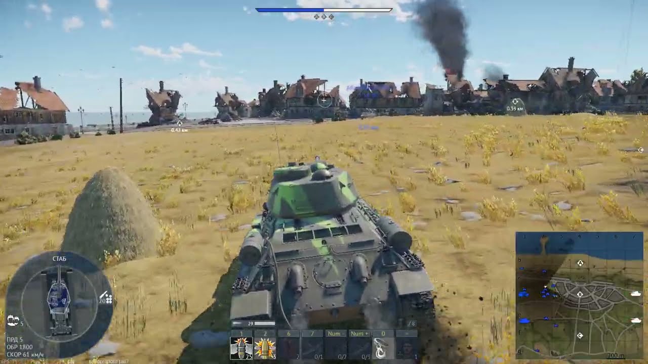 War Thunder СССР БР 6 3 Т 34 85 СТП Всех нагибает