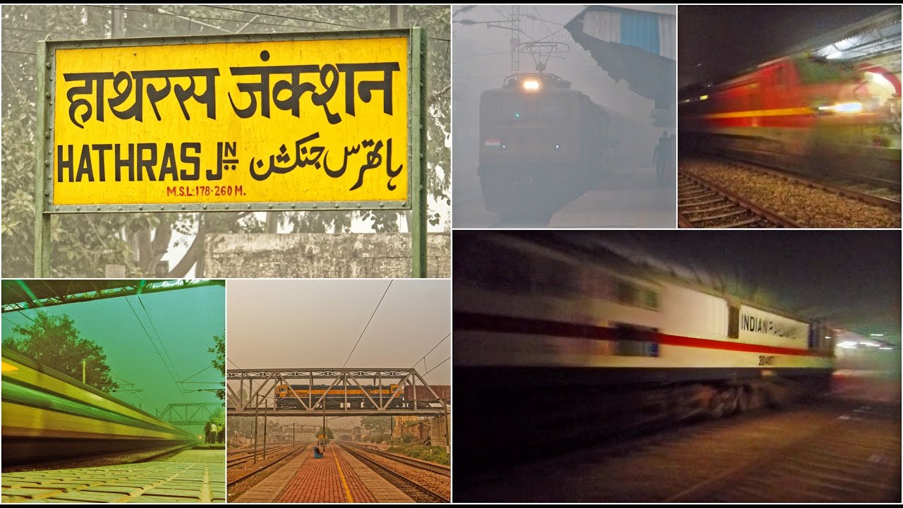 HATHRAS || 25kV Electric Action at FULL SPEED!!