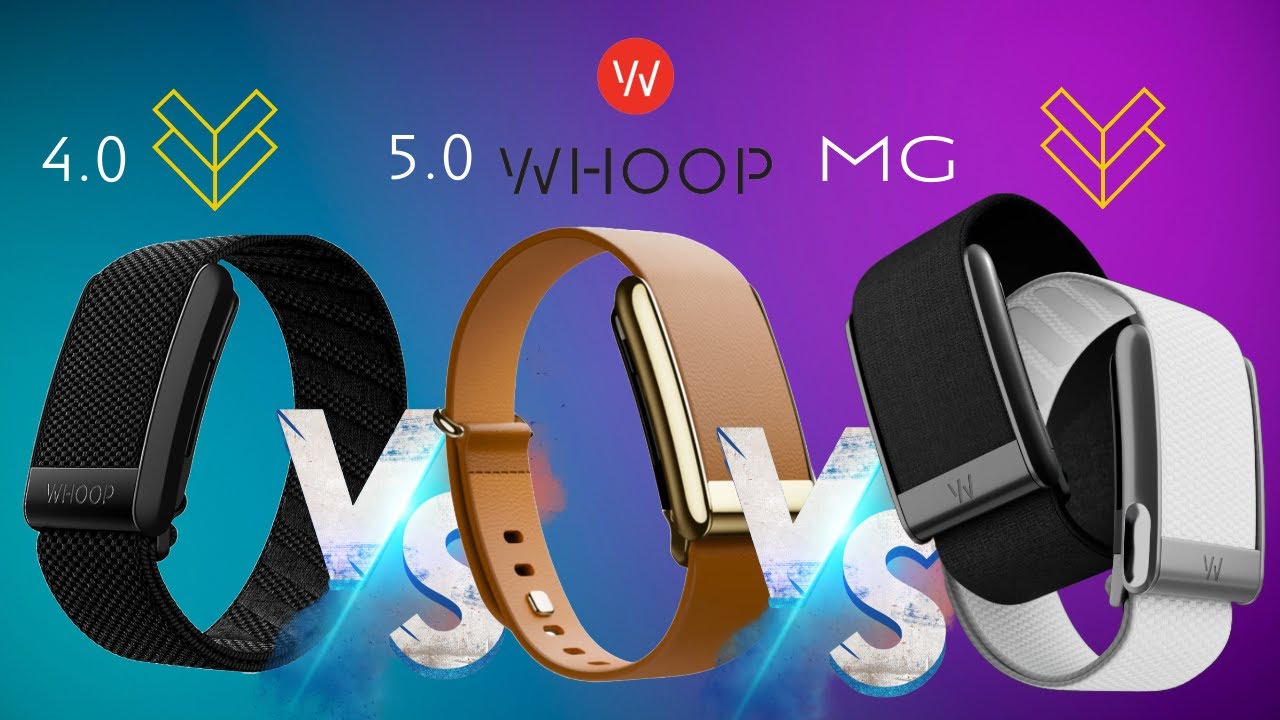Whoop 5.0 VS MG VS 4.0- Side By Side Comparison | What's New? |