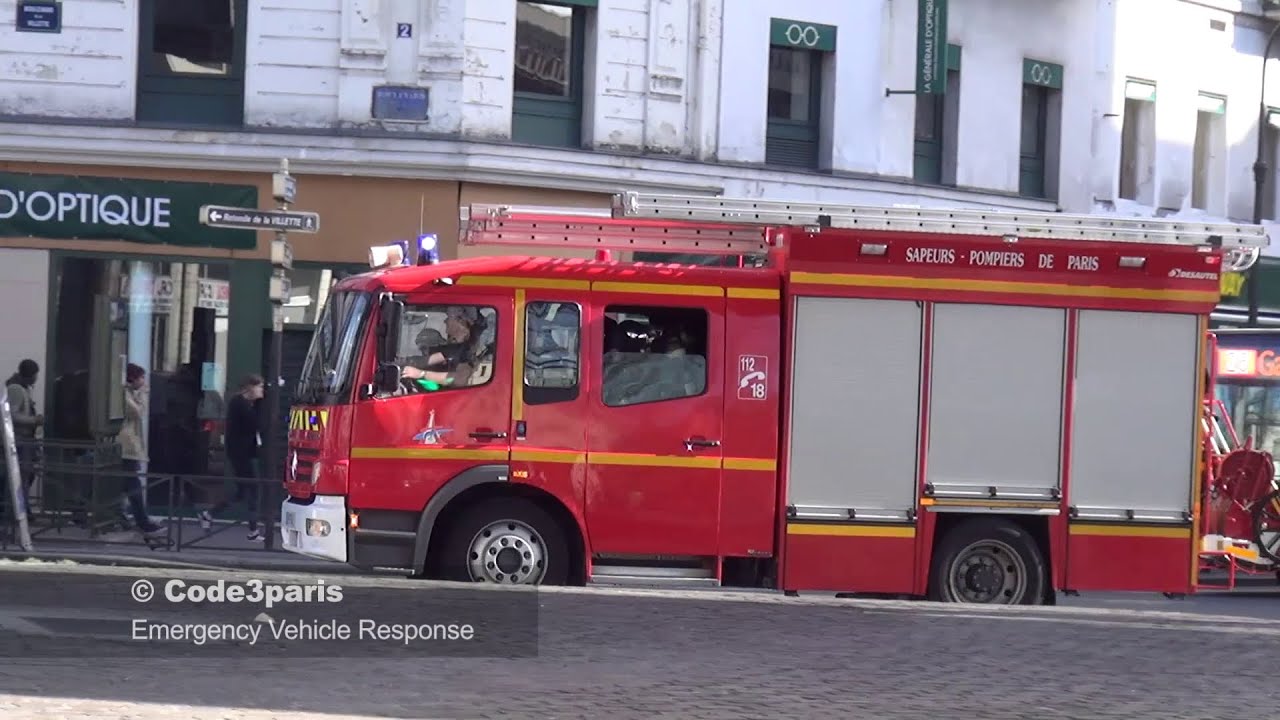 BSPP FPT 4 // Paris Fire Brigade Engine 4
