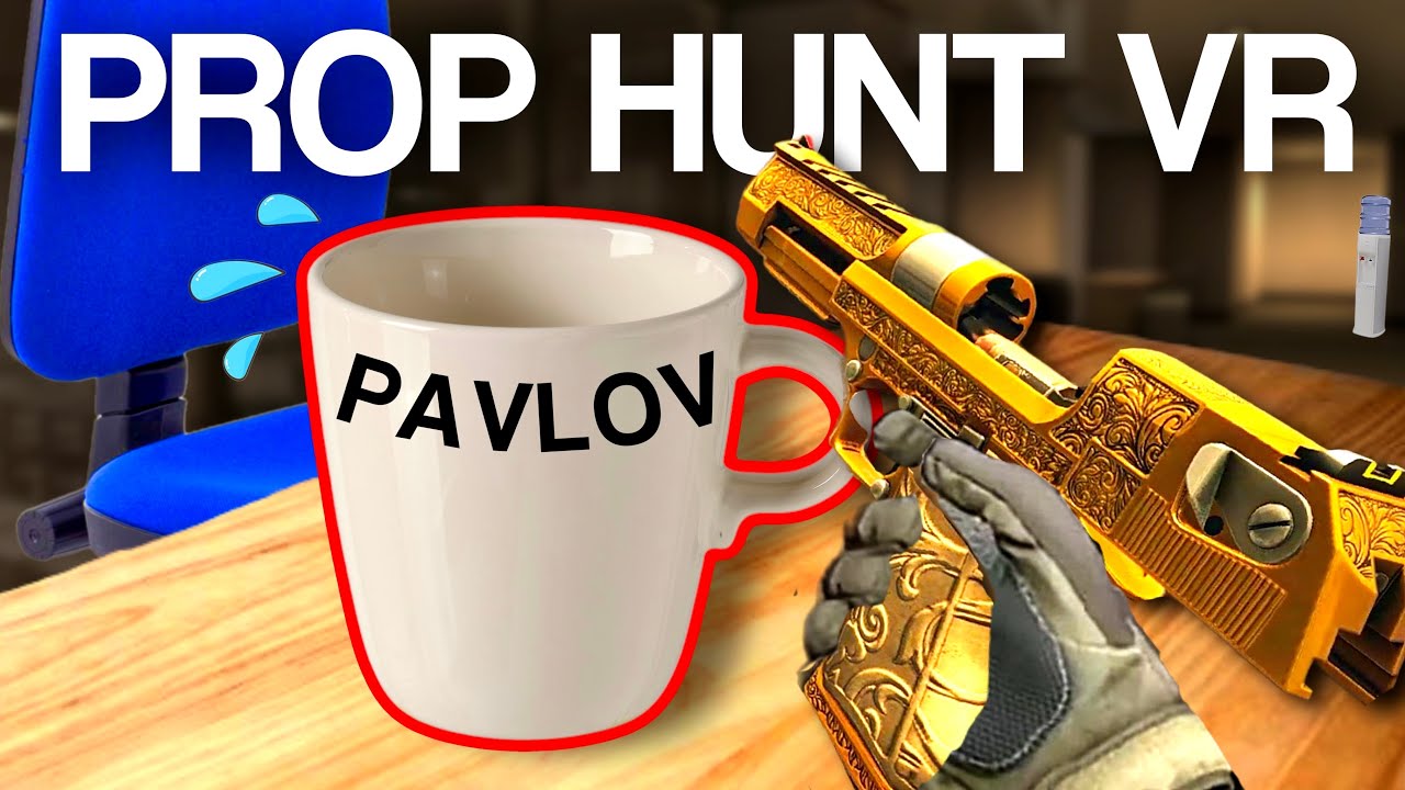 Pavlov VR PROP HUNT VR is TOO FUNNY on PSVR2