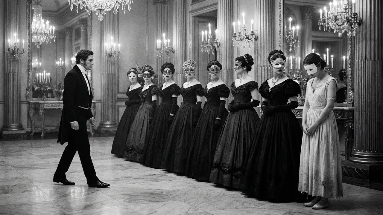 Of 8 Ladies, The Duke Chose The One In A Paper Mask — He Froze When He Saw Her Face