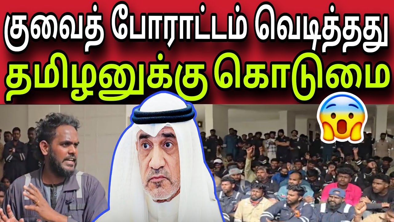 குவைத் போராட்டம் வெடித்தது 😲✈️😲 | தமிழனுக்கு கொடுமை 😲 | குவைத் tamil news | ziashanawaz |