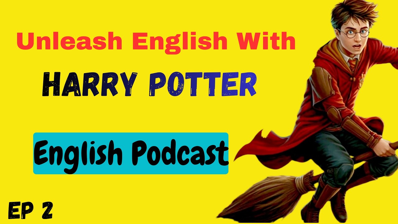 Learn English with Harry Potter Story Part 2| Easy English Listening Practice A2–B1 | (Slow English)