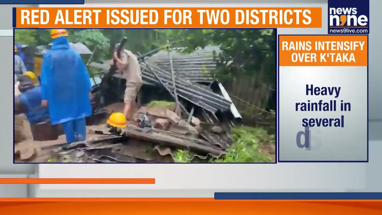Karnataka Rain Alert: IMD Issues Red Alert For Shivamogga & Chikkamagaluru | Schools Shut
