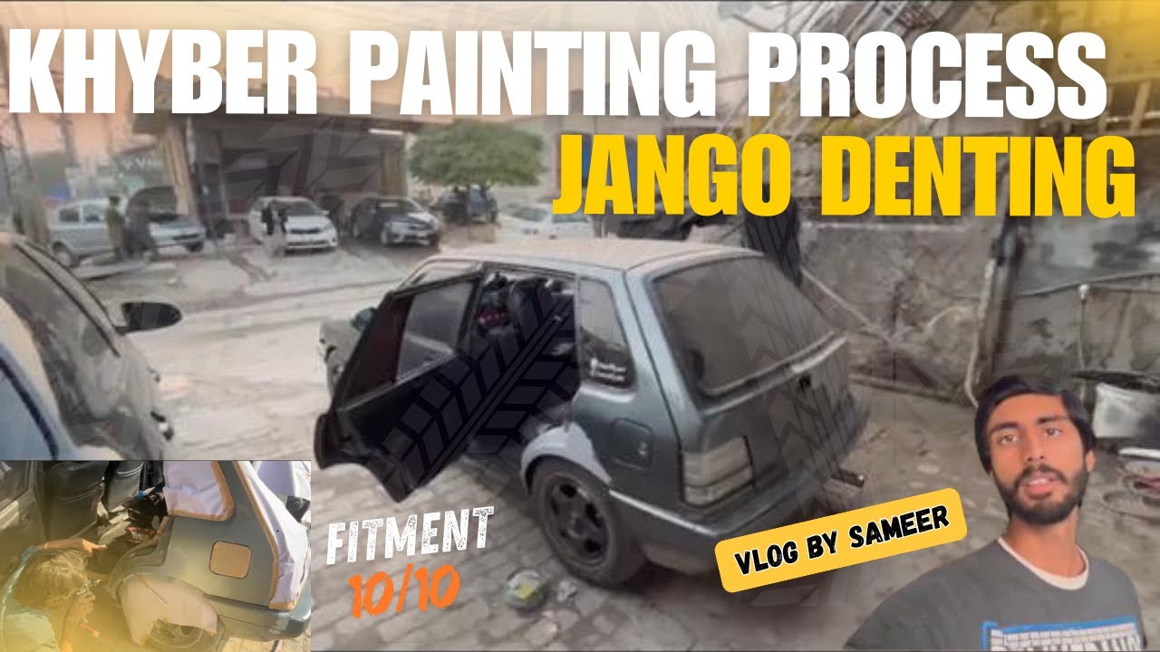 Khyber Denting & Paint Done Jangoo || Today Vlog by Sameer 😱