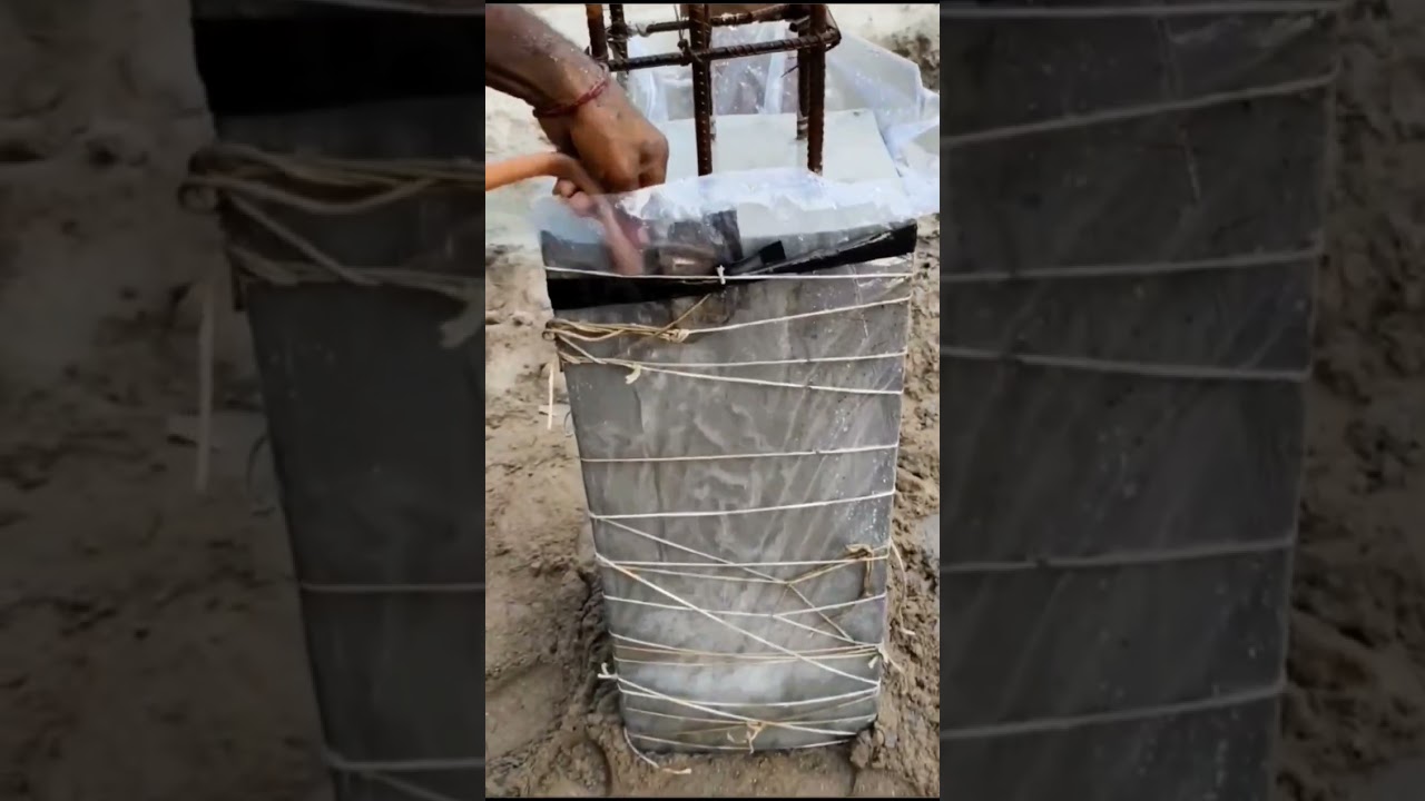 The Plastic Bag Column Curing Hack You NEED to Know #shorts