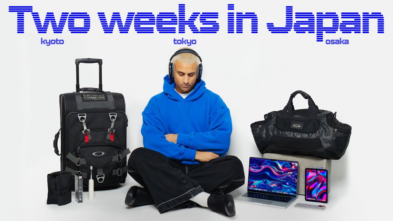 what i brought for two weeks in japan