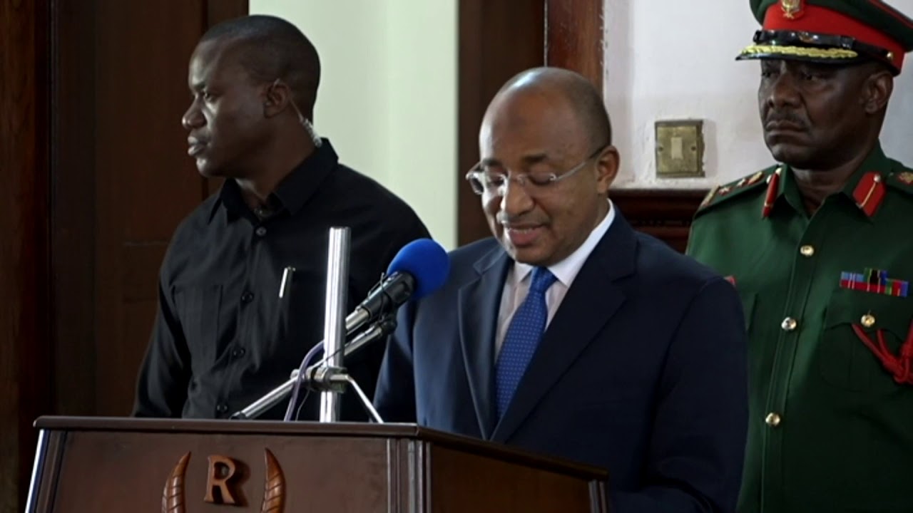 MAALIM SEIF AAPISHWA KUWA MAKAMU WA PILI  RAIS WA ZANZIBAR