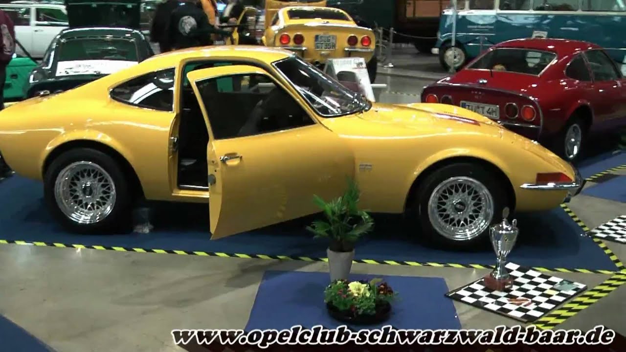 Opel GT 's auf der Retro Classics 2010