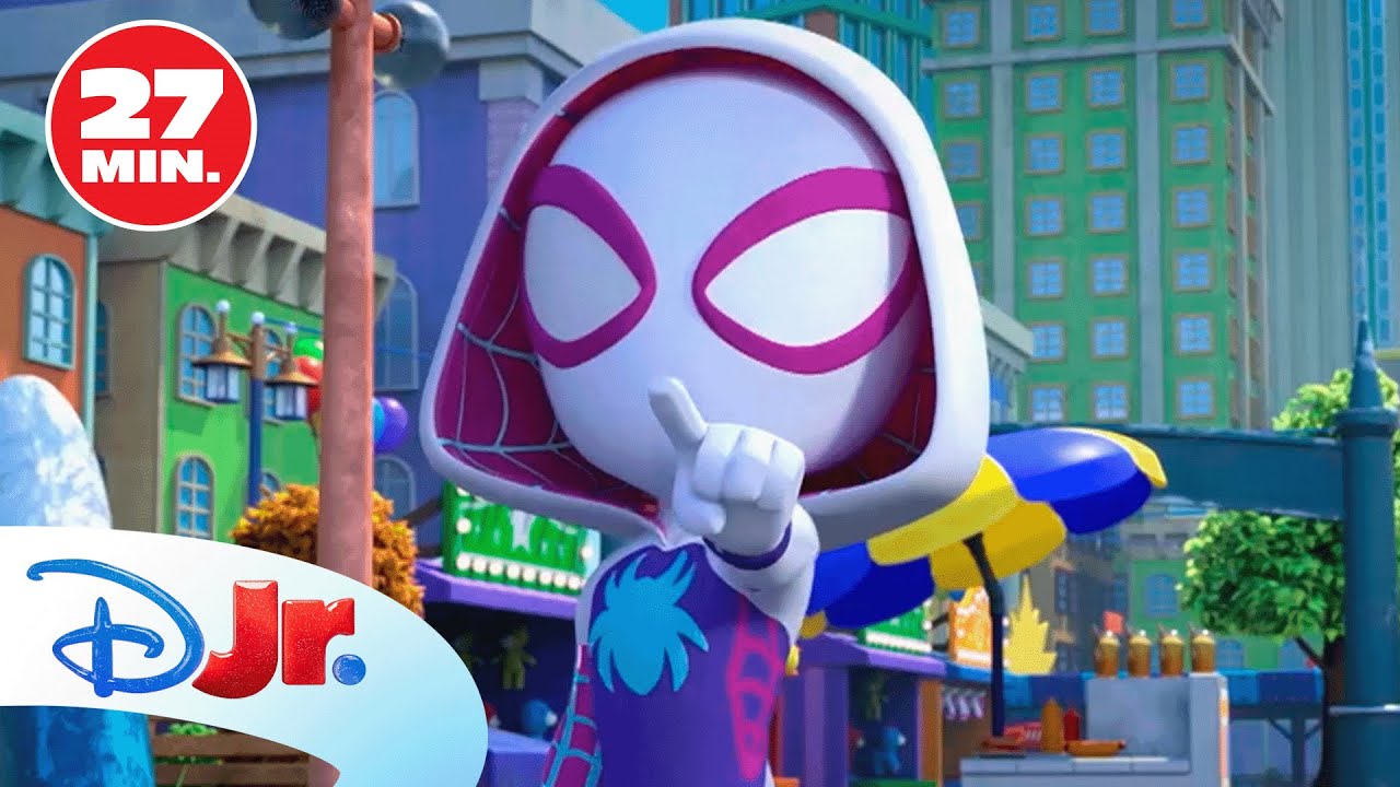 MARVEL SPIDEY Y SU SUPEREQUIPO: ¡Llega la hora de Spider Fantasma! 🕷️ | @DisneyJuniorES