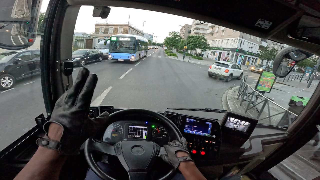 4K BUS POV : CONDUITE IMMERSIVE EN BUS !