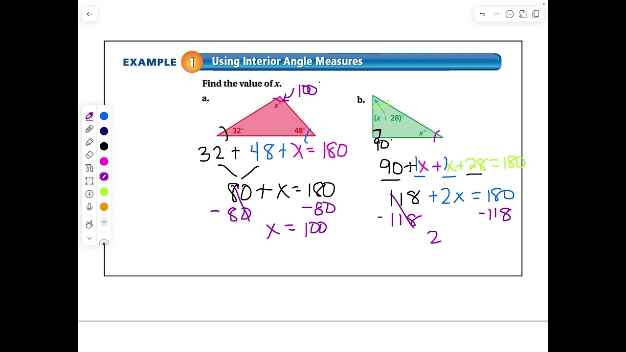 3.2 Angles of Triangles