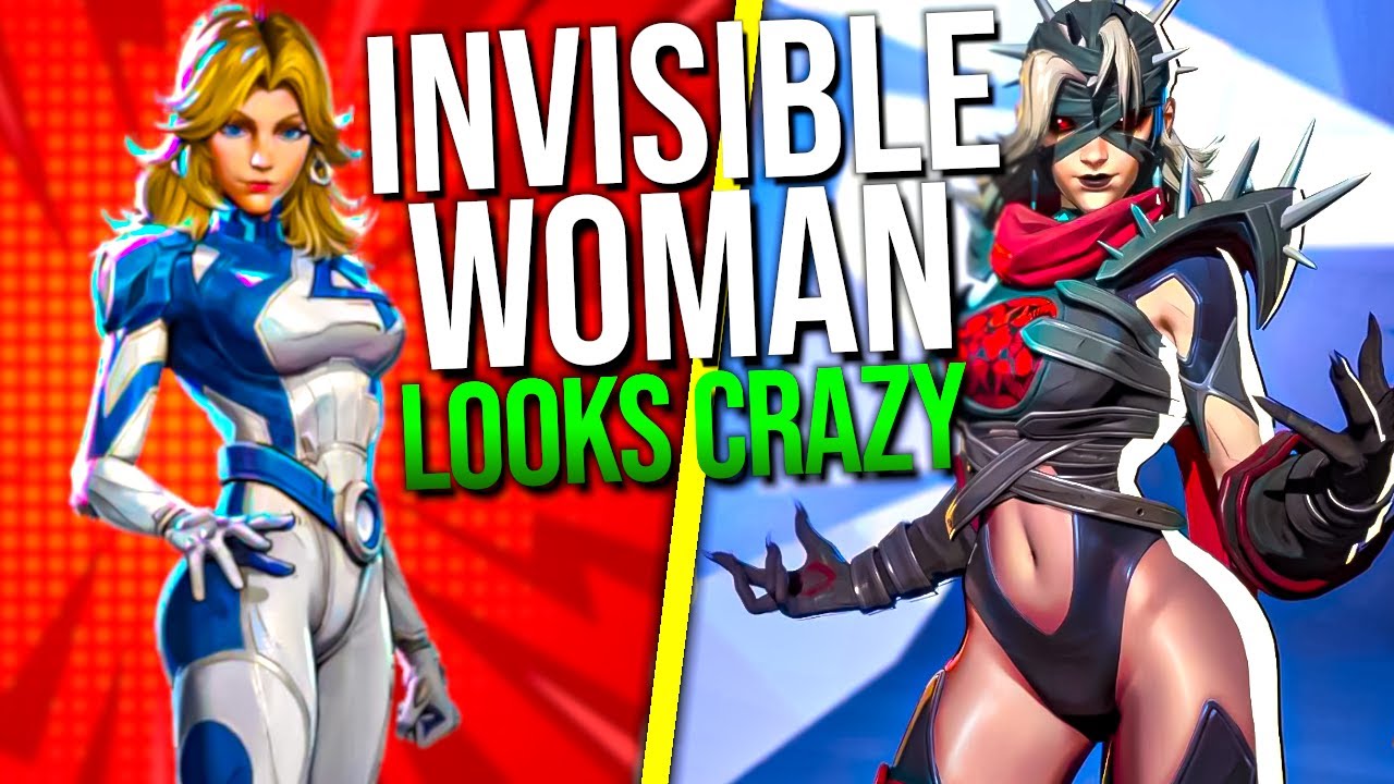INVISIBLE WOMAN LOOKS CRAZY - NEW SKIN, GAMEPLAY AND ALL ABILTIES BREAKDOWN!