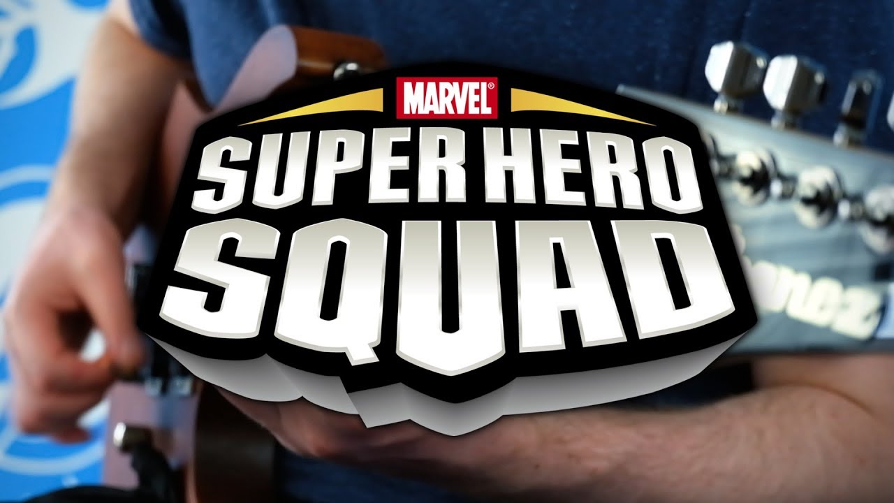 The Super Hero Squad Show Theme on Guitar