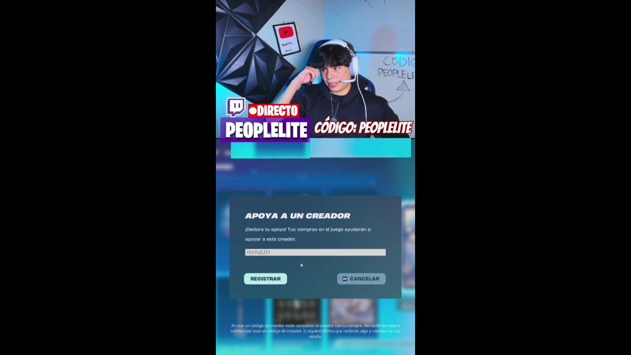 ENCONTRANDO MÍTICAS Y EXÓTICAS en DIRECTO 😎🚨CÓDIGO PEOPLELITE🚨#epicpartner #fortnite #peoplelite