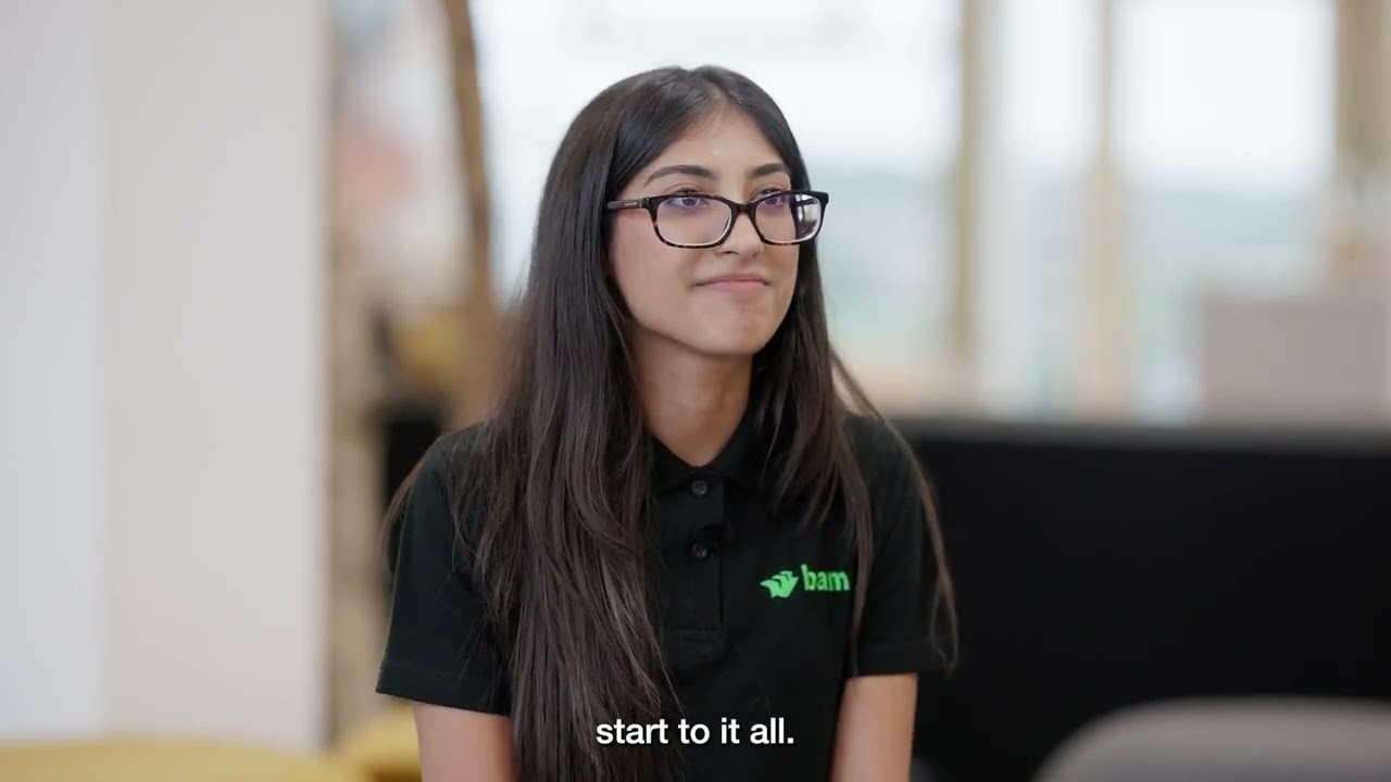 Meet Naina Bains, a former BAM T-Level student