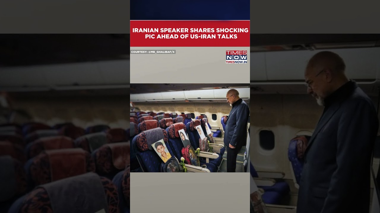 Mohammad Bagher Ghalibaf Shares A Striking Image While Heading To Islamabad For Talks #shorts