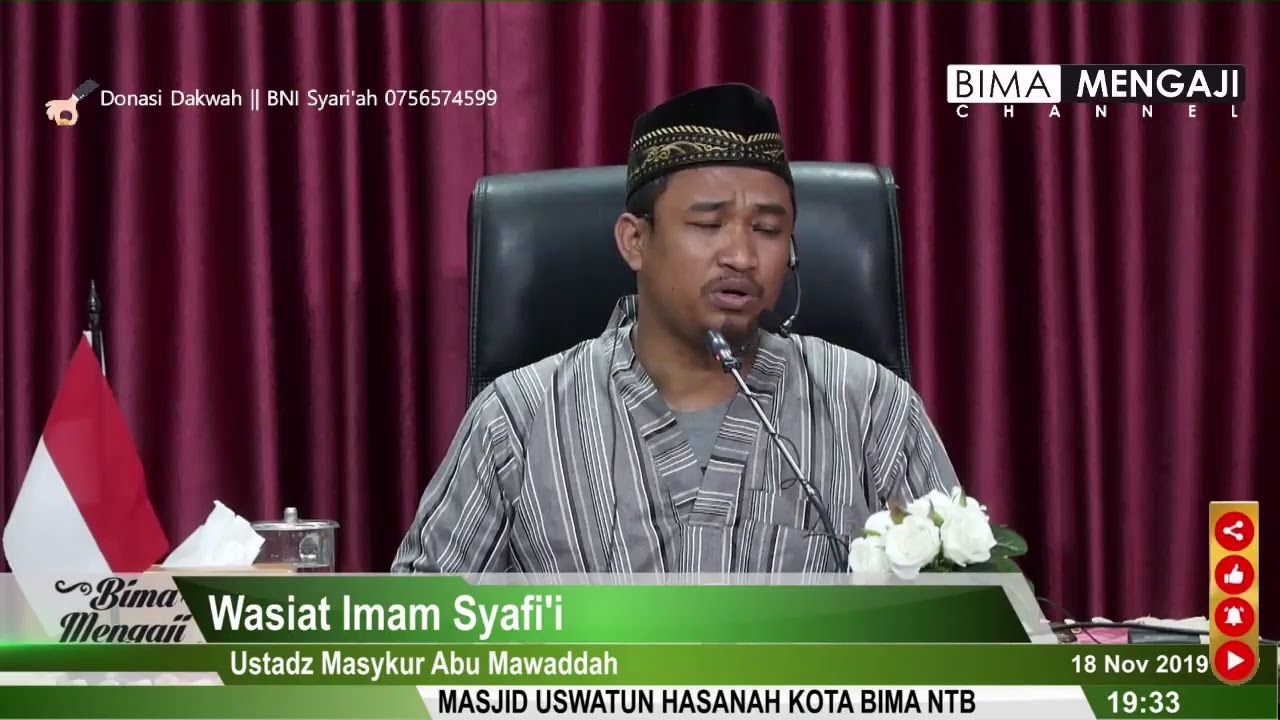 BIMA MENGAJI Live Stream