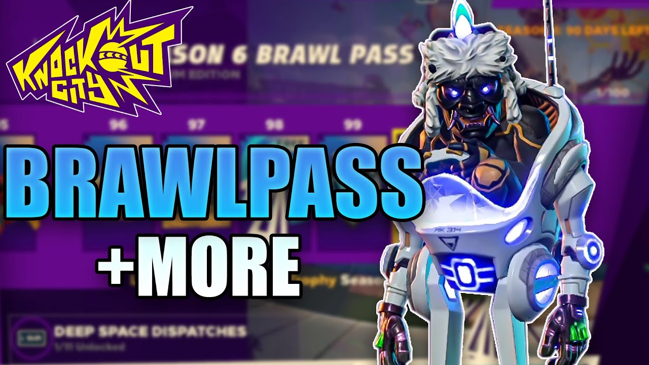 NEW SEASON 6 Brawl Pass + Loyalty Royalty Bundle | Knockout City