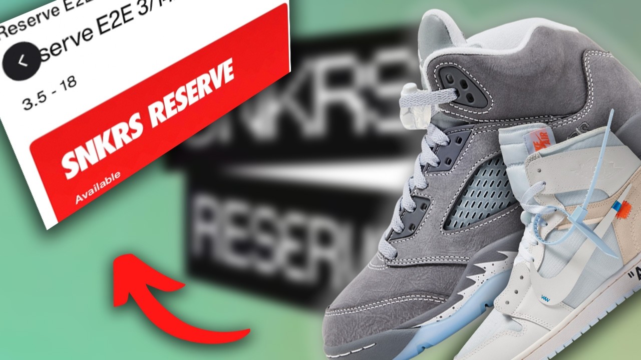SNKRS Reserve Shock Drop Incoming | Off-White Jordan 1 Alaska Sign Up & More...