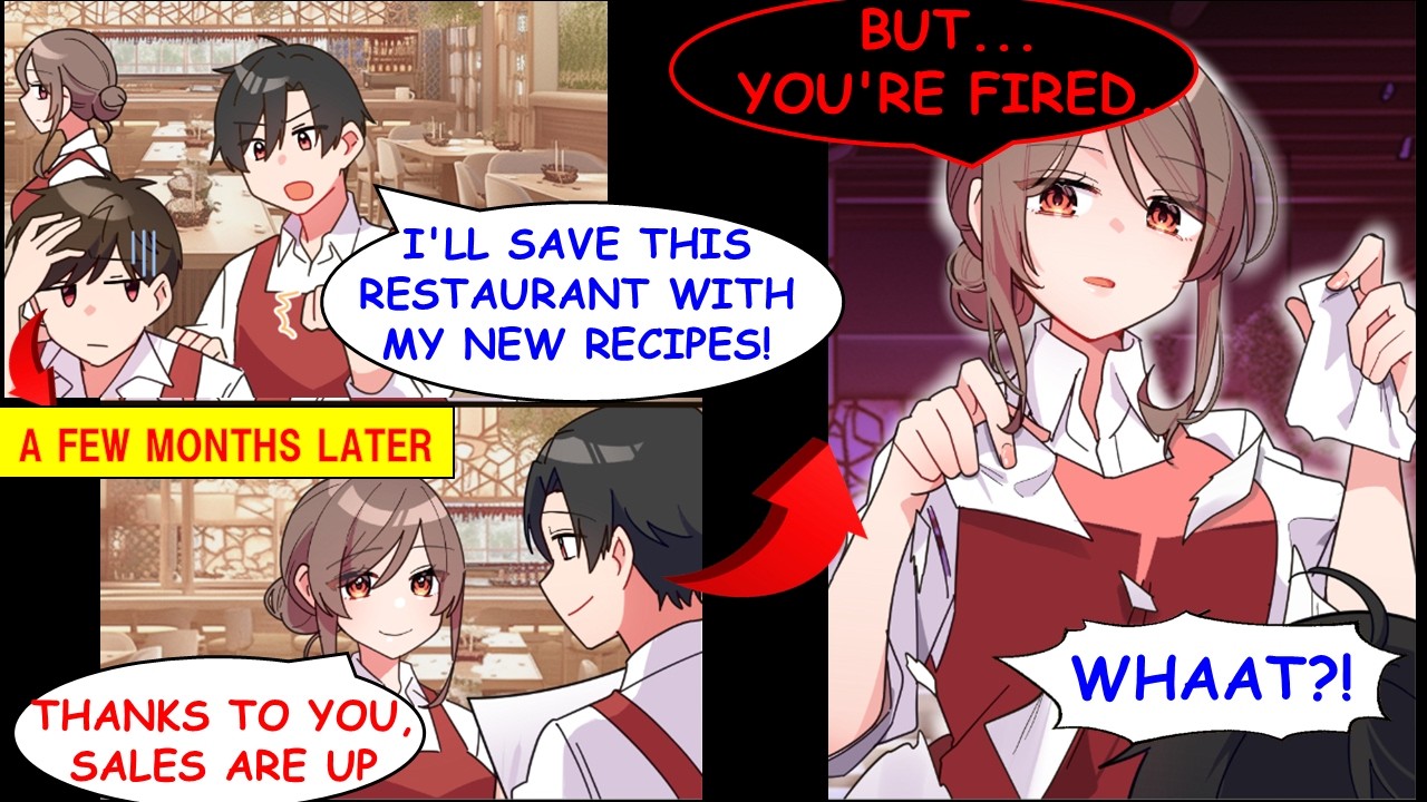 [Manga Dub] I Saved Her Failing Restaurant&hellip;Then the Beautiful Owner Fired Me. But There Was a Reason