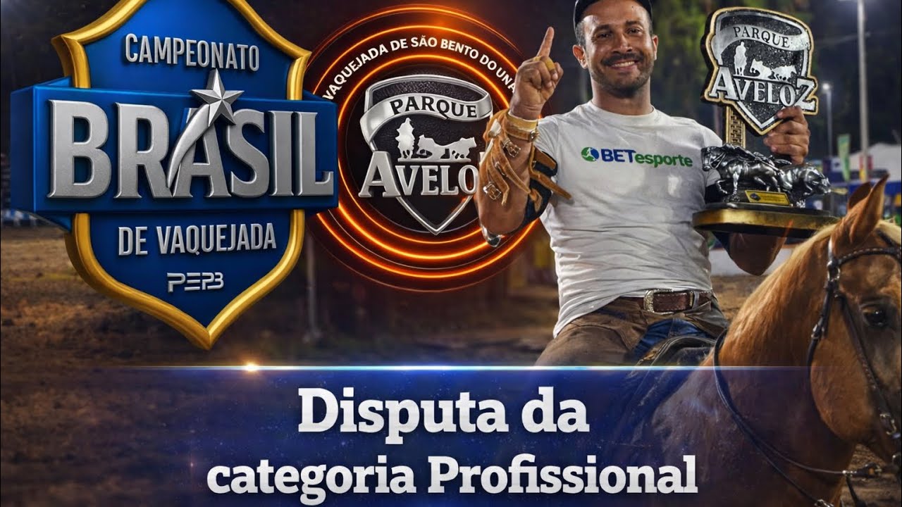 DISPUTA PROFISSIONAL: EDGAR NETO SE CONSAGRA CAMPEÃO MONTANDO MIRACLE STEEL | VAQUEJADA AO VIVO 
