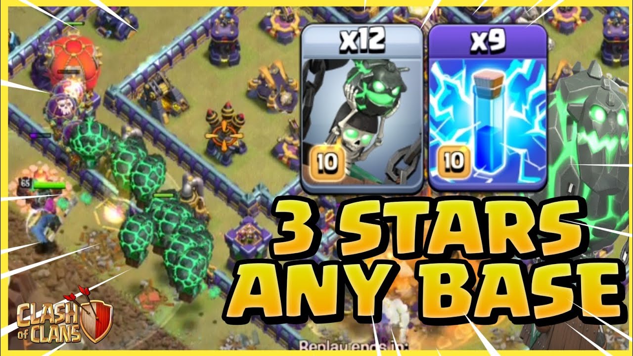 3 Stars Any Base With LAVALOON + Lightning Spell - BEST TH15 Attack Strategy