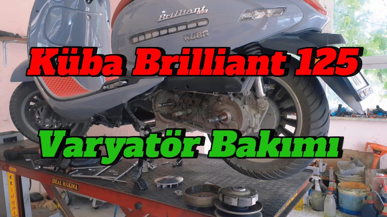 Küba Brilliant 125 Varyatör Bakımı