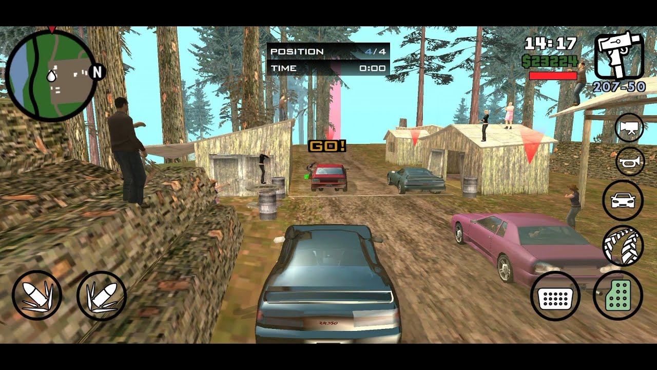 GTA San Andreas — Прощай, моя любовь | Очень простой способ 😍😍 | Геймплей для Android (HD)