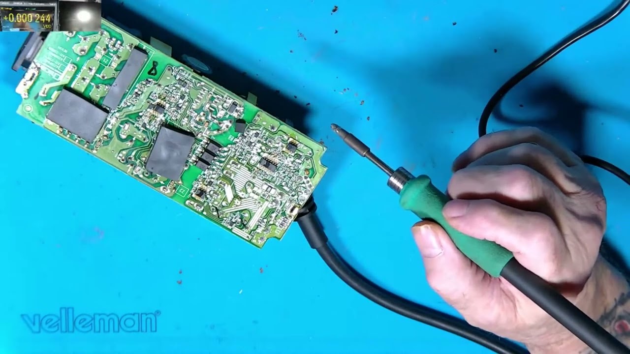 Xbox One PSU Cap replacement causes Low 5v orange led and no power.please like and Subscribe