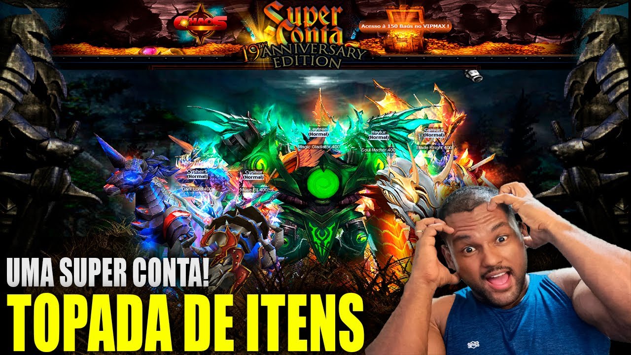 A SUPER CONTA FULL DO MU CHAOS [2025] ESSA &Eacute; EXCLUSIVA!!!