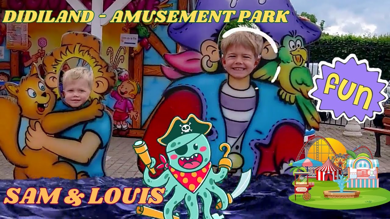 Didiland Amusement Park with Sam & Louis | Educational videos for kids in 2023