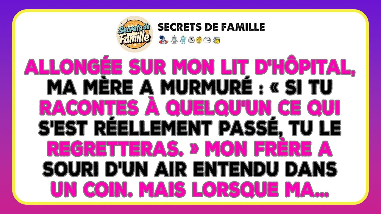 Brisé Par Mon Frère, Ma Mère Se Tait. Mon Kiné Est Devenu Mon Seul Espoir De Salut.