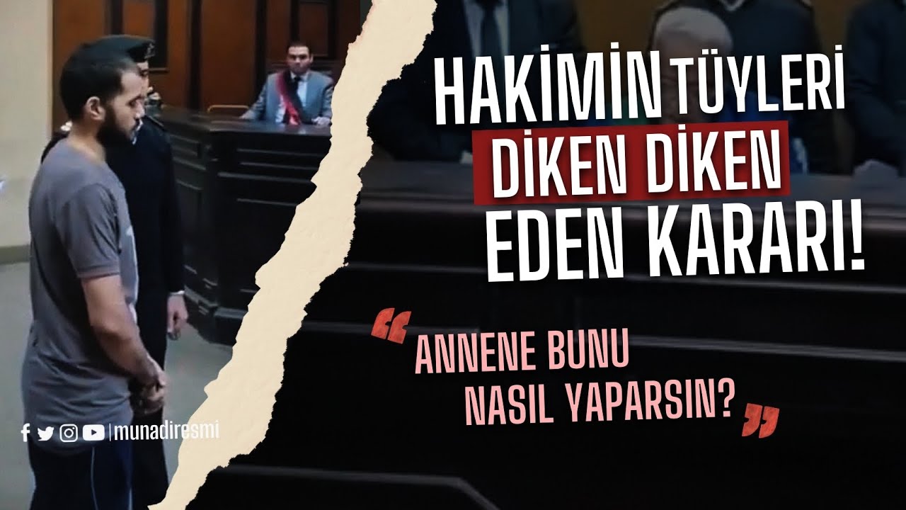 Bir Evlat Annesine Bunu Nasıl Yapar?  | Hakimin İdamdan Önceki Tarihi Konuşması