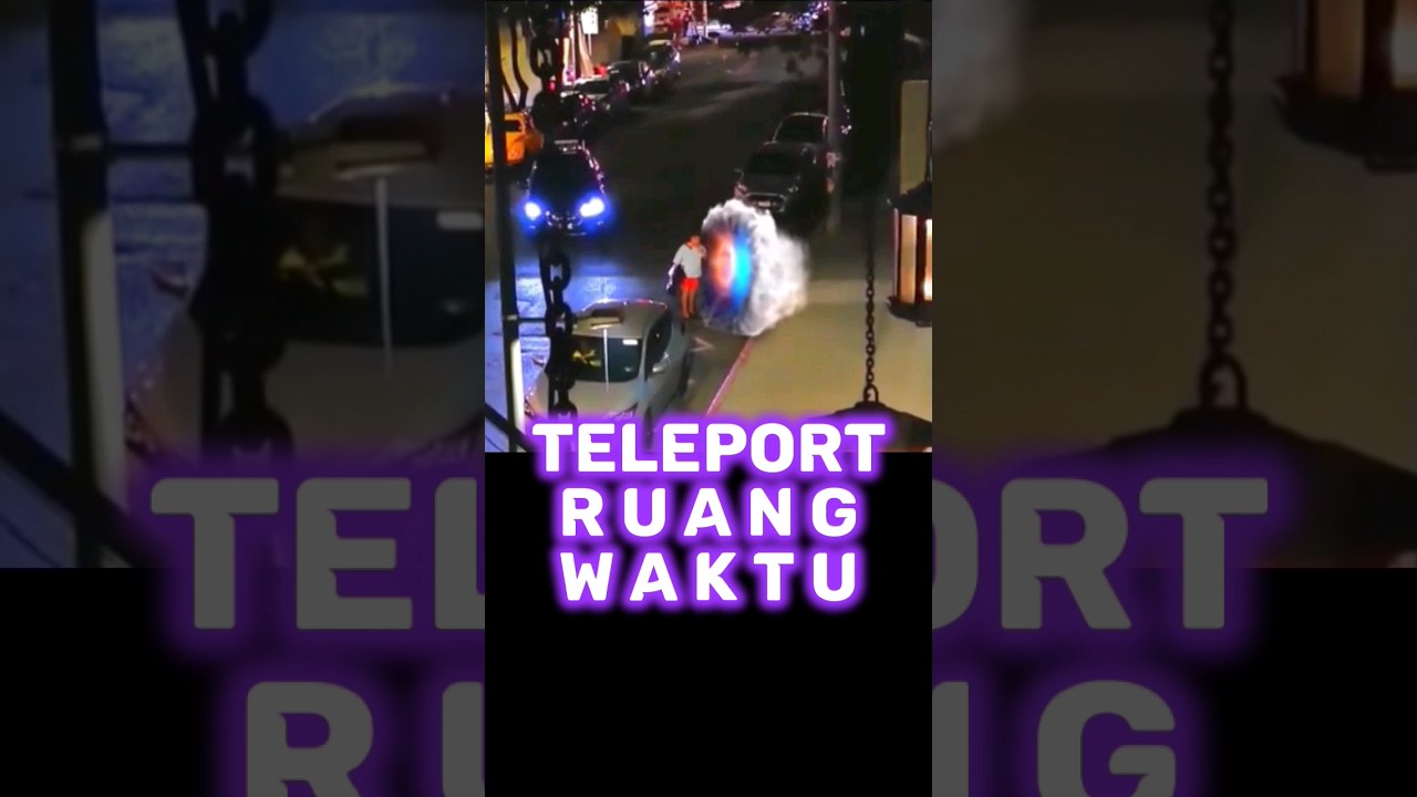 Portal teleportasi, penjelajah ruang dan waktu #unik #aneh #adaadaaja