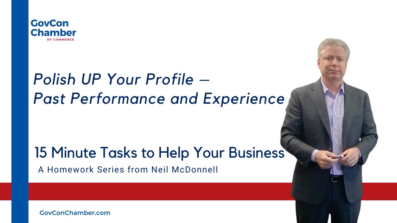 How to Write DSBS Past Performance and Experience Description | Federal Government Market Research