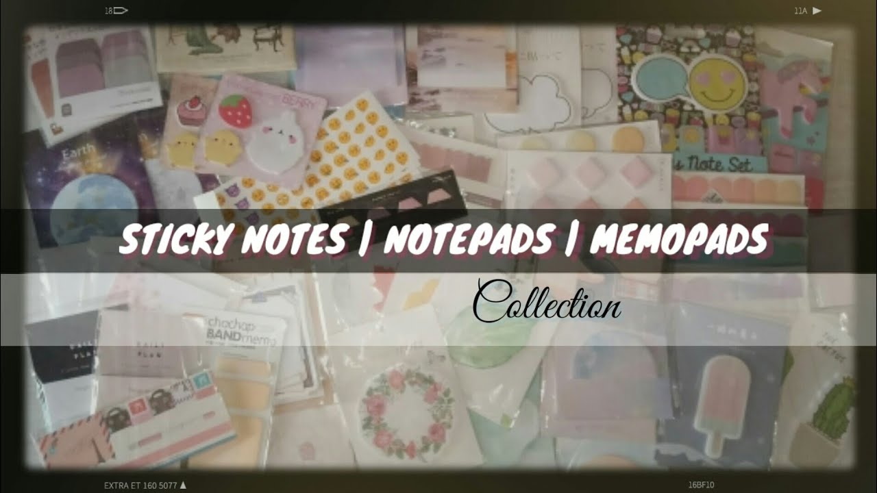STICKY NOTES | MEMOPADS | NOTEPADS Collection || EVERYTHING UNDER $1 || DYELALA