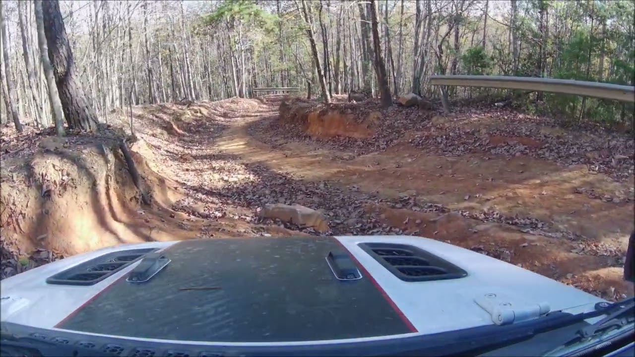Wolf Den and Falls Dam Trails Uwharrie National Forest, Badin Lake OHV Trails