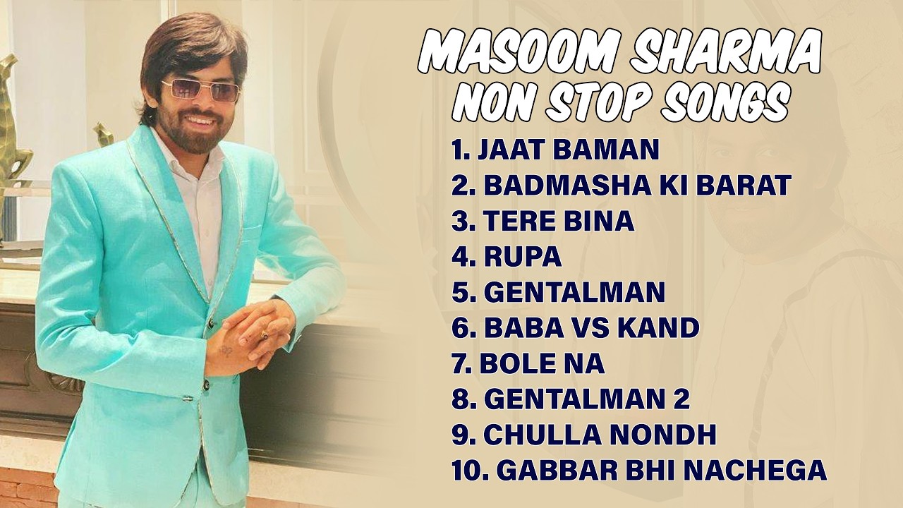 Masoom Sharma Banned Songs 2026 | Top 10 Hit Song | Latest Haryanvi Song | New Haryanvi Song