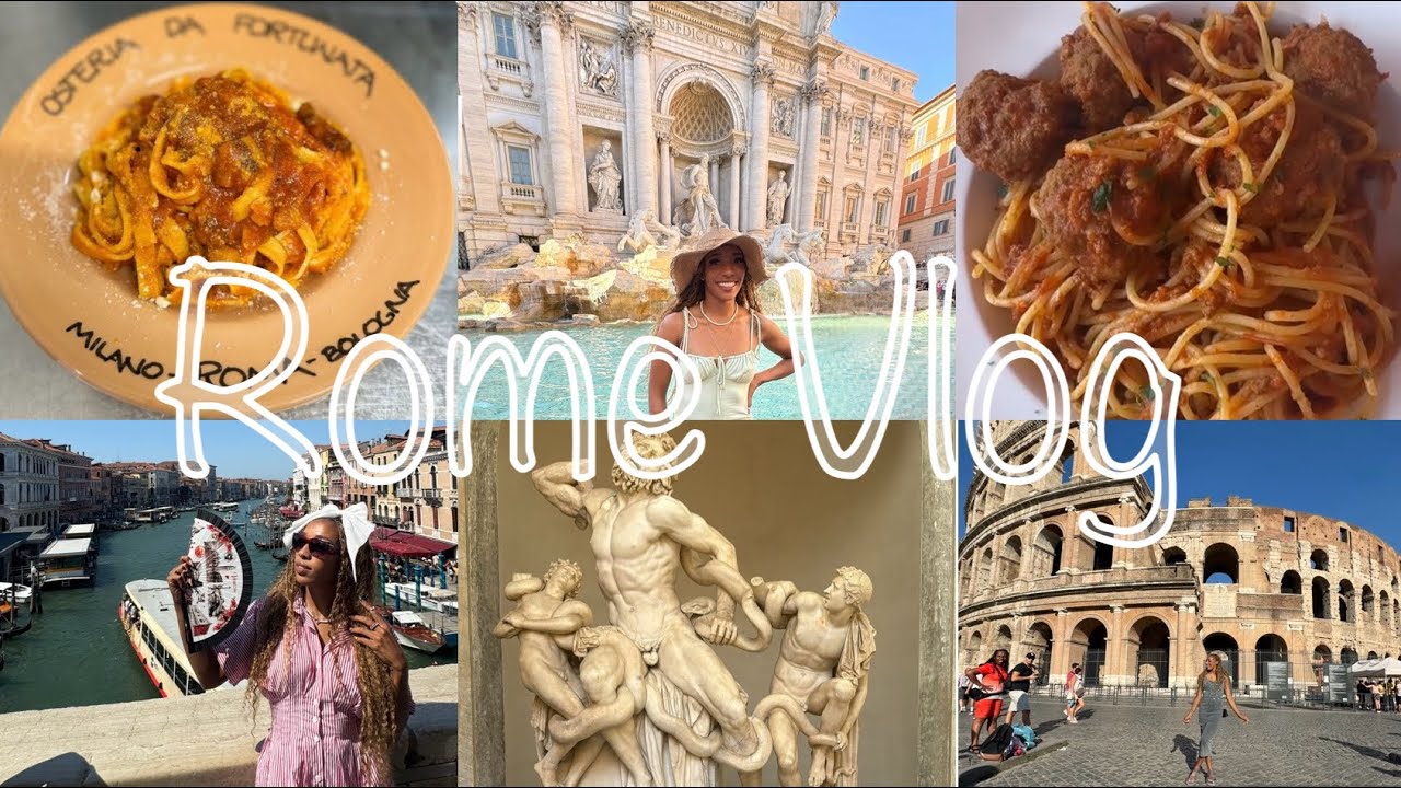 TRAVEL VLOG: FIRST TIME IN ROME & VENICE